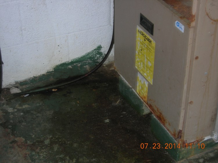 2496 Floor in front of furnace